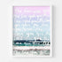 Sand + Soul Sunset word art print by Kerri Rosenthal - Unique artwork for living room wall decor