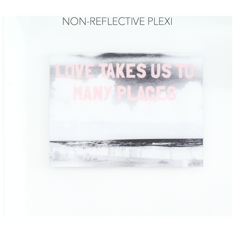 Custom Non-Reflective Plexi Art Prints