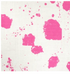 Splat Pop Pink Pillow
