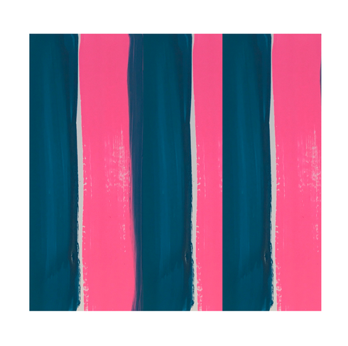 Nomad multi stripes cotton and oyster linen fabric - Kerri Rosenthal