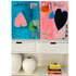 Pure colorful art print by Kerri Rosenthal - Unique artwork for living room wall decor