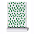 High quality white ground with green pops eco-friendly wallpaper by kerri rosenthal - designer wall paper