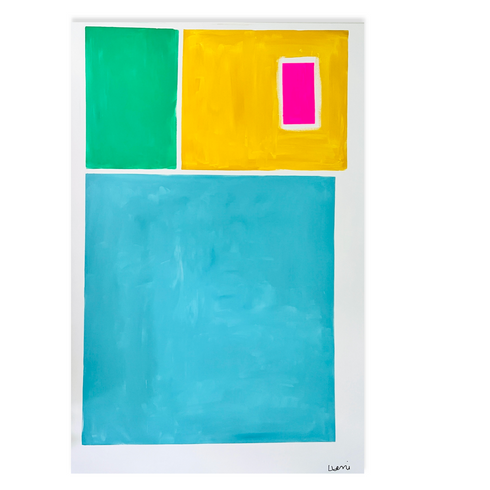 Love Outside The Box Original Art inspired home interiors for modern living spaces by Kerri Rosenthal