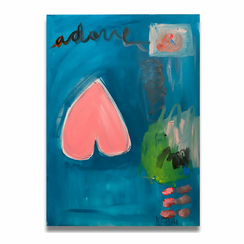 Adore Original Painting Inspired home interiors by Kerri Rosenthal