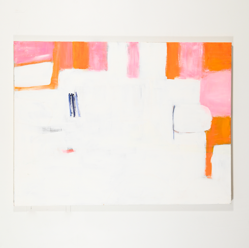 One Sunny Sunday Original Painting inspired home interior for modern living spaces by Kerri Rosenthal