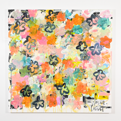 Some Summer Sunday Original Painting Artwork - Perfect for living room wall decor