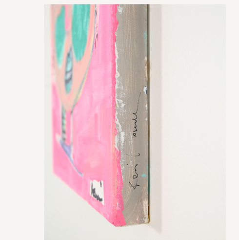 Tiki Apple Painting inspired home interiors for modern living spaces by Kerri Rosenthal