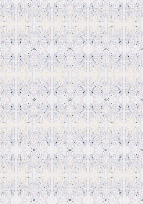 Tell Me Why Sky cotton and oyster linen fabric - Kerri Rosenthal