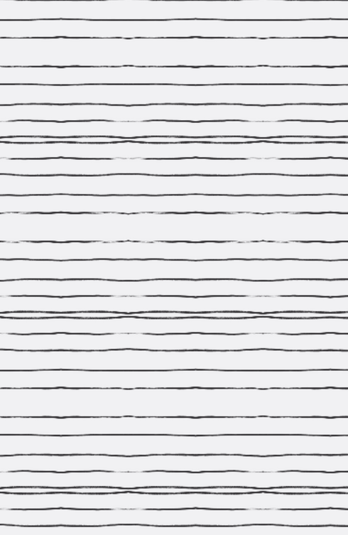 Mr. Sharpie Carbon black white stripes cotton and oyster linen fabric - Kerri Rosenthal