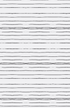 Mr. Sharpie Carbon black white stripes cotton and oyster linen fabric - Kerri Rosenthal