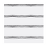Three Is Company carbon black white stripe cotton and oyster linen fabric - Kerri Rosenthal