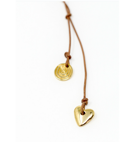 Love Goes Around Pendants - Gold