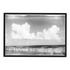 Beach Black + White Photograph captured in Florida with a retro vibe - Unique art gifts for living room, bedroom - Kerri Rosenthal