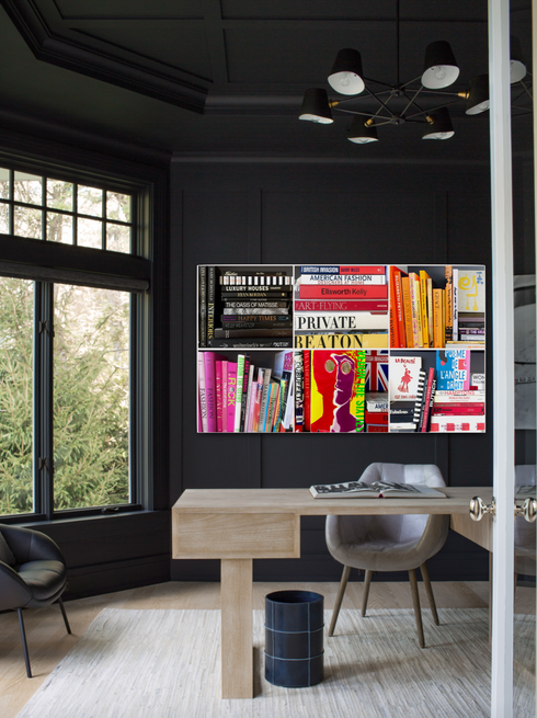 La Library Photograph wall art for living room decor - Kerri Rosenthal