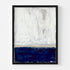 Sea Love navy blue and white art print by Kerri Rosenthal - Unique artwork for living room wall decor