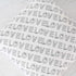 Sketch In Love black and white text cute decorative square throw pillow by Kerri Rosenthal