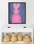 Some Bunny Loves You word art print by Kerri Rosenthal - Unique artwork for living room wall decor