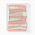 Summer Stripes Peach Art Print - Original artwork by Kerri Rosenthal