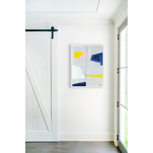 Sunday With You colorful art print by Kerri Rosenthal - Unique artwork for living room wall decor