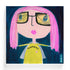 Supa Girl colorful art print by Kerri Rosenthal - Unique artwork for living room wall decor