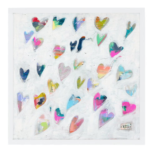 The Good Stuff colorful art print by Kerri Rosenthal - Unique artwork for living room wall decor