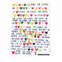 The Meaning Of Love colorful word art print by Kerri Rosenthal - Unique artwork for living room wall decor