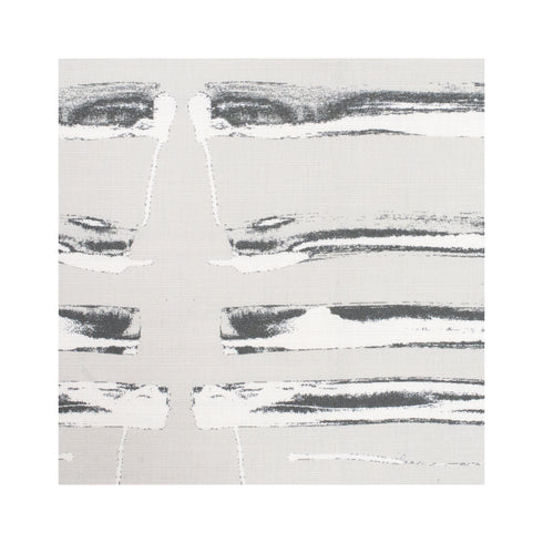 The Line Dove Natural cotton and oyster linen fabric - Kerri Rosenthal