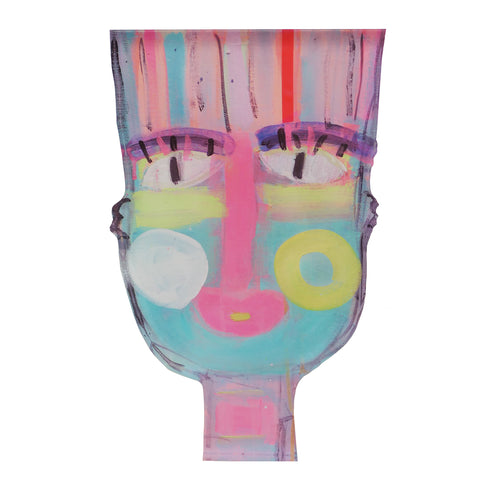 Colorful Tiki Franke Rock of Love by Kerri Rosenthal