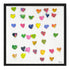 Tiny Drops of Love colorful art print by Kerri Rosenthal - Unique artwork for living room wall decor