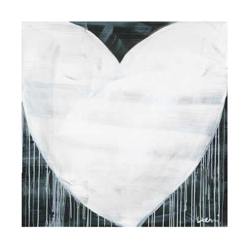 Truly Madly Deeply black white art print by Kerri Rosenthal - Unique artwork for living room wall decor