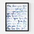 The Love You Give word art print by Kerri Rosenthal - Unique artwork for living room wall decor