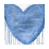 Violets Are Blue Drippy Heart art print by Kerri Rosenthal - Unique Artwork for living room wall decor