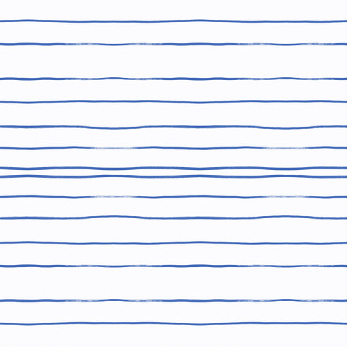 Trendy High quality white ground with blue stripe mr. sharpie wallpaper by kerri rosenthal - designer wall paper