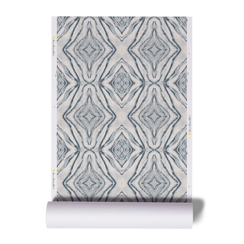 High quality seashells teal wallpaper by kerri rosenthal - designer wall paper