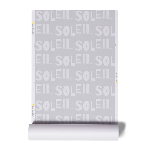 High quality grey soleil reverse dove eco friendly wallpaper by kerri rosenthal - designer wall paper