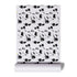 High quality white ground with black Carbon splat wallpaper by kerri rosenthal - designer wall paper