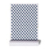 High quality white ground with Indigo blue sweethearts wallpaper by Kerri Rosenthal - designer wall paper