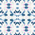 High quality white ground with blue pink splat KR eco friendly wallpaper by kerri rosenthal - designer wall paper