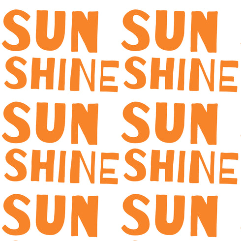 Unique High quality white ground with orange sunshine clementine wallpaper by kerri rosenthal - designer wall paper