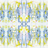 Trendy High quality White ground with blue yellow tell me why original wallpaper by Kerri Rosenthal - designer wall paper
