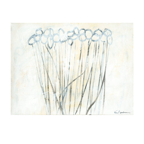 Winter Bloom Horizontal art print by Kerri Rosenthal - Unique artwork for living room wall decor