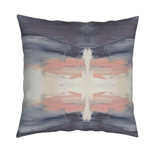 Gem colorful cotton and oyster linen fabric pillows - Kerri Rosenthal