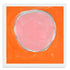 Dot - Bubblegum Clementine Art Print by Kerri Rosenthal - Unique artwork decor
