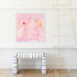 Find Happy pink art print by Kerri Rosenthal - Unique artwork for living room wall decor
