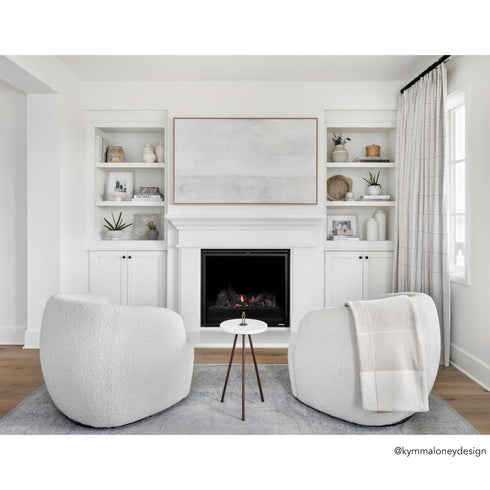 First Snow Art Print by Kerri Rosenthal - Unique artwork for living room wall decor