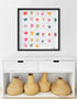 Fundrops colorful art print by Kerri Rosenthal - Unique artwork for living room wall decor