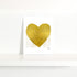 Heart Of Gold Mini Art Print - Modern decor wall art sets by Kerri Rosenthal