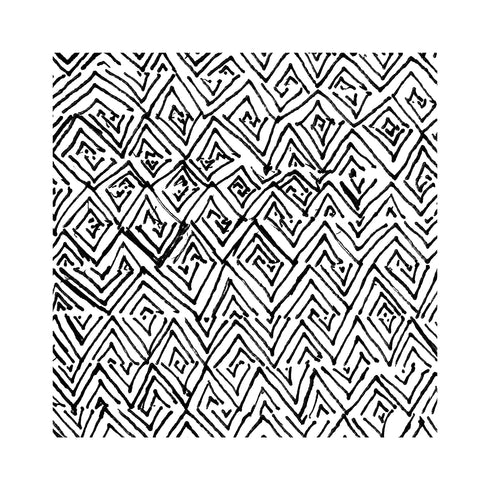 Jayney Carbon black white cotton and oyster linen fabric - Kerri Rosenthal