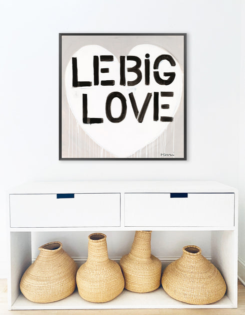 Big Love French Edition Art Print