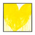 Love At First Sight yellow art print by Kerri Rosenthal - Unique artwork for living room wall decor